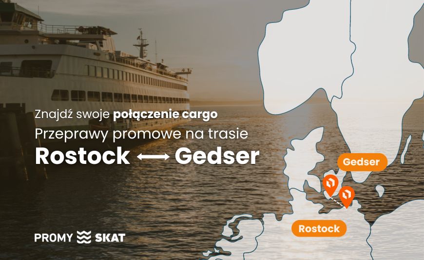 Przeprawy promowe Rostock - Gedser