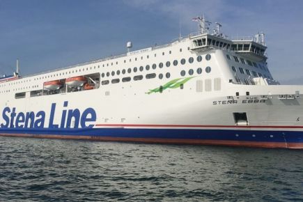 Przegląd promowy 45/2022, a w nim m.in. o promie Stena Ebba, który wkrótce wejdzie na trasę Gdynia-Karlskrona